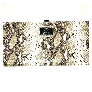 Snakeskin Kenneth Cole Clutch